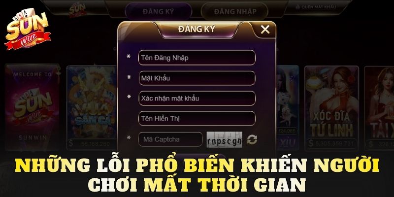 Những lỗi phổ biến khiến người chơi mất thời gian